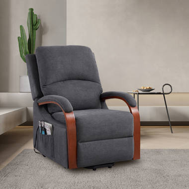 Power reclining heated full body discount massage chair latitude run upholstery